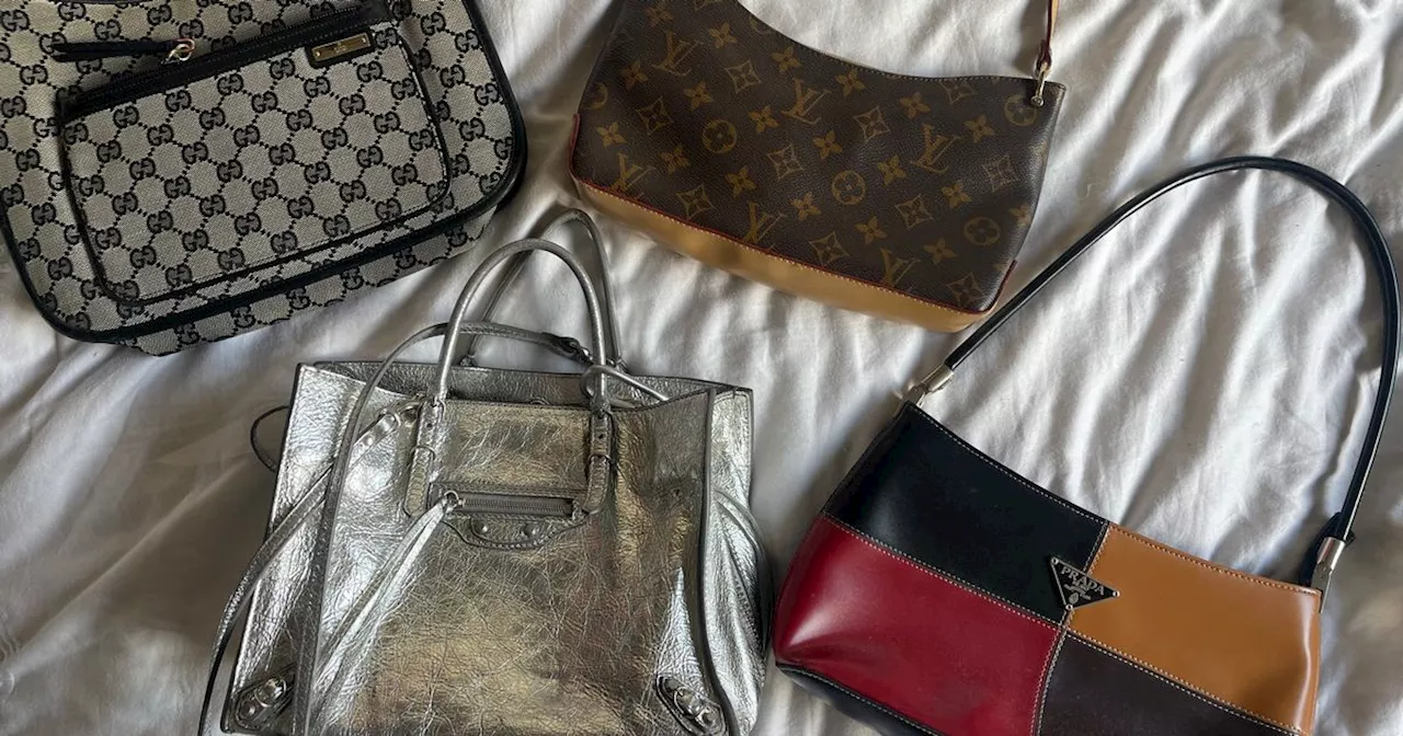 I tried thrifting for designer handbags and here is what I found