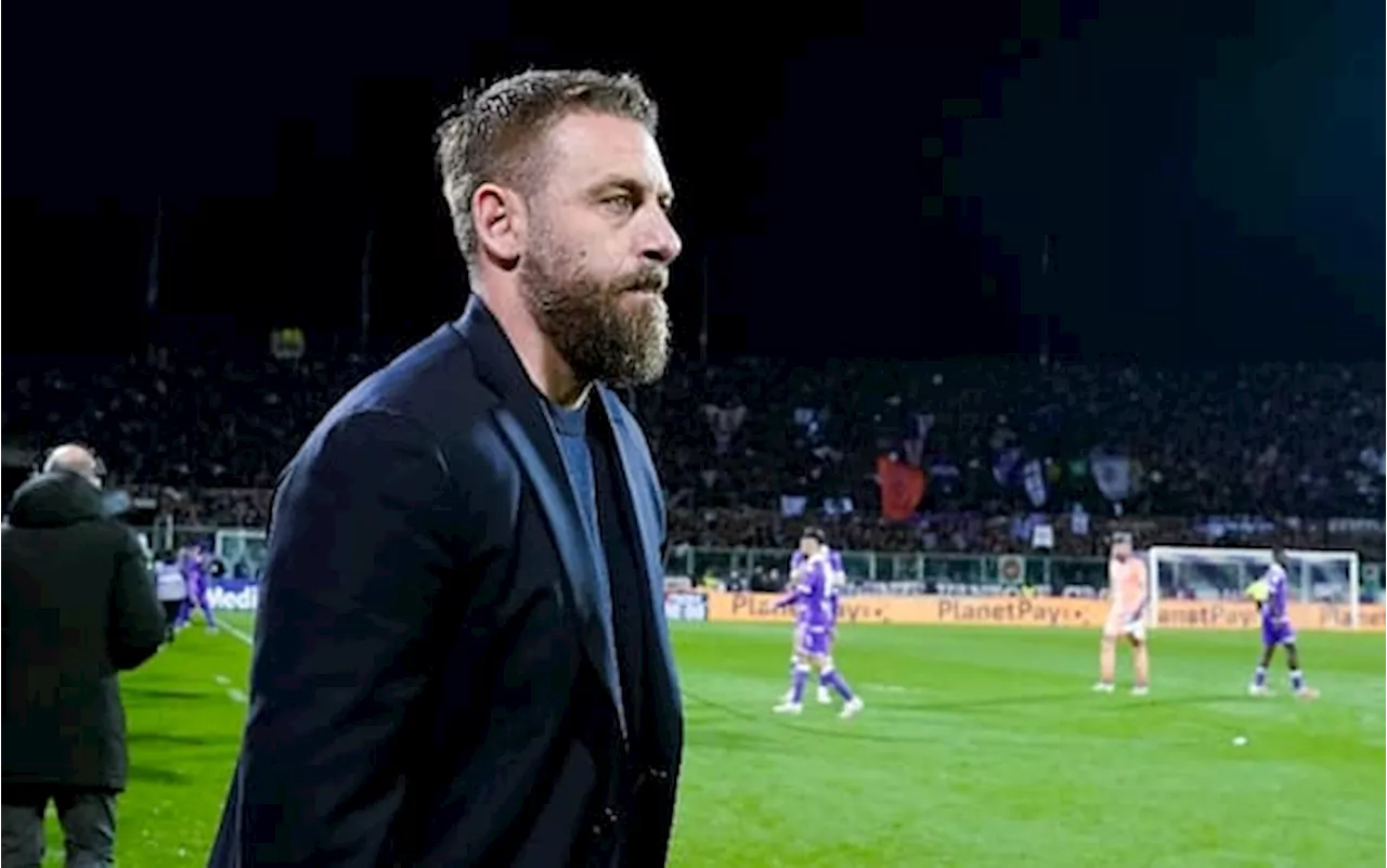 Fiorentina-Roma, De Rossi: 'Portiamo a casa un punto importante'