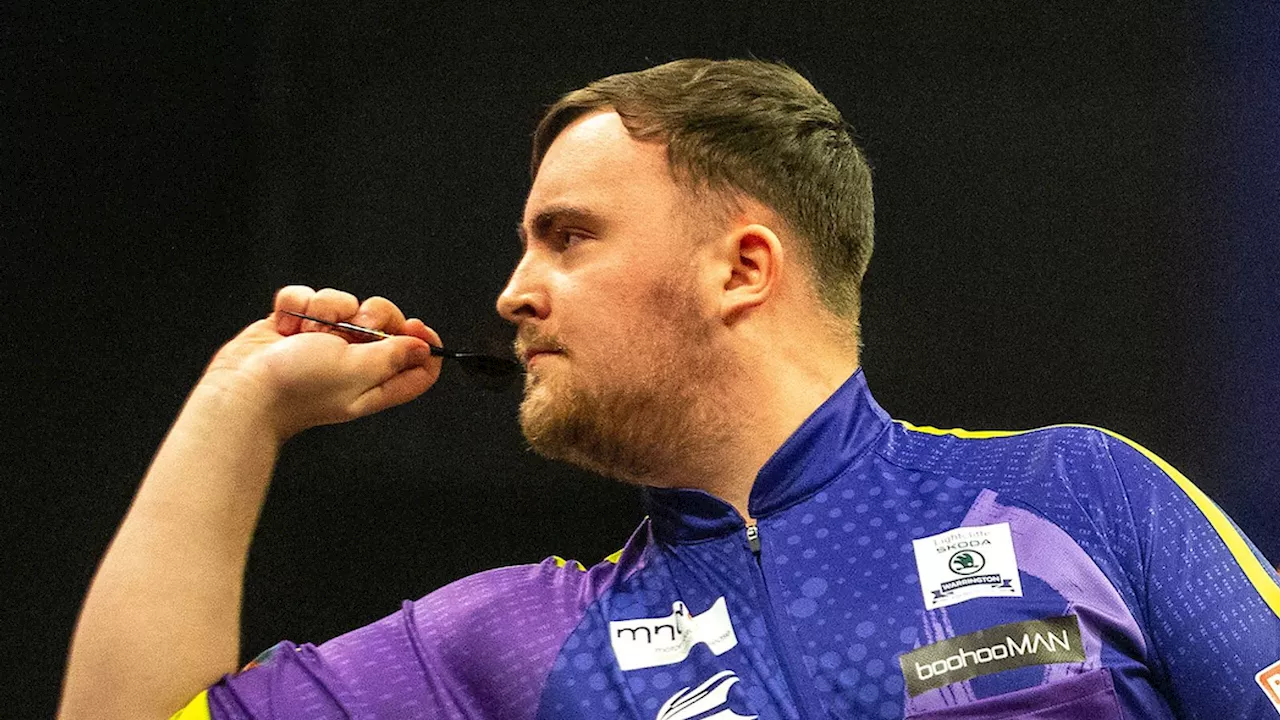 Luke Littler: Teenage star hits another nine-darter to win debut European Tour title against Rob Cross