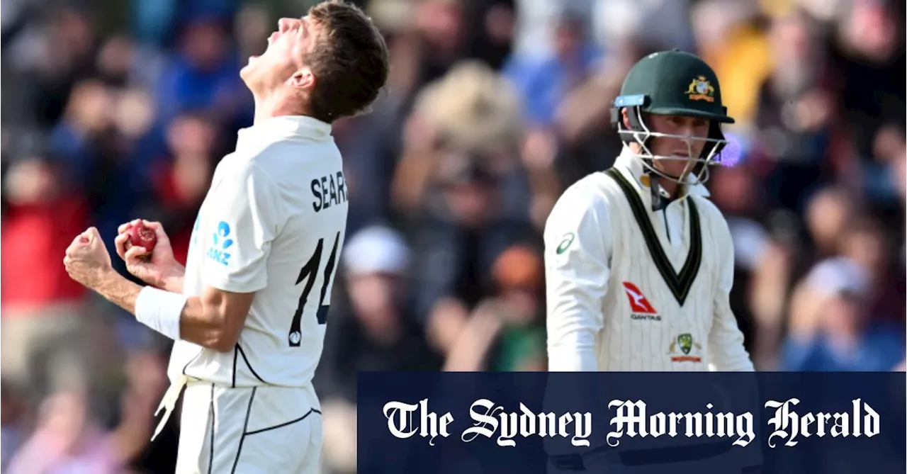 Australia’s top-order batting decline puts New Zealand in box seat