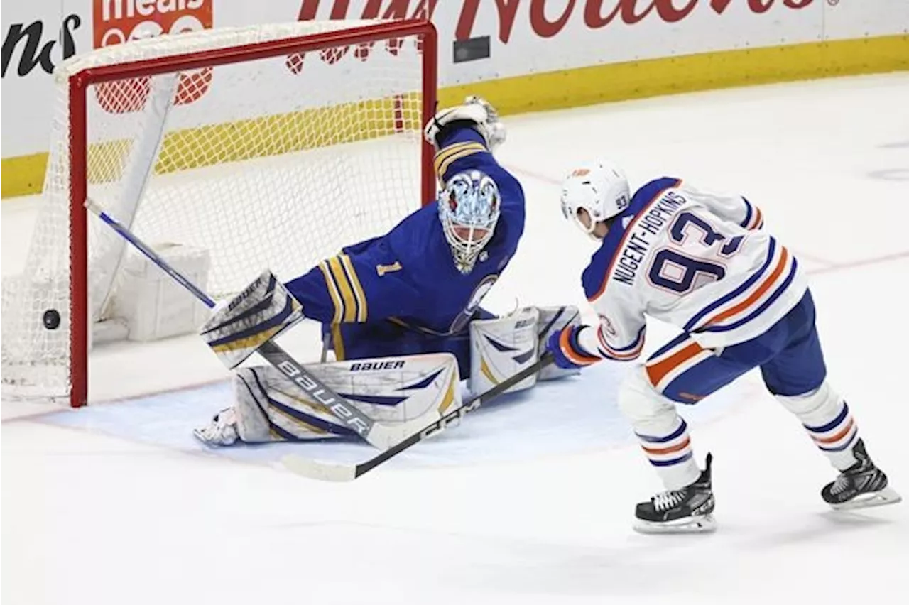 NHL roundup: Tuch scores in shootout as Sabres outlast Oilers 3-2