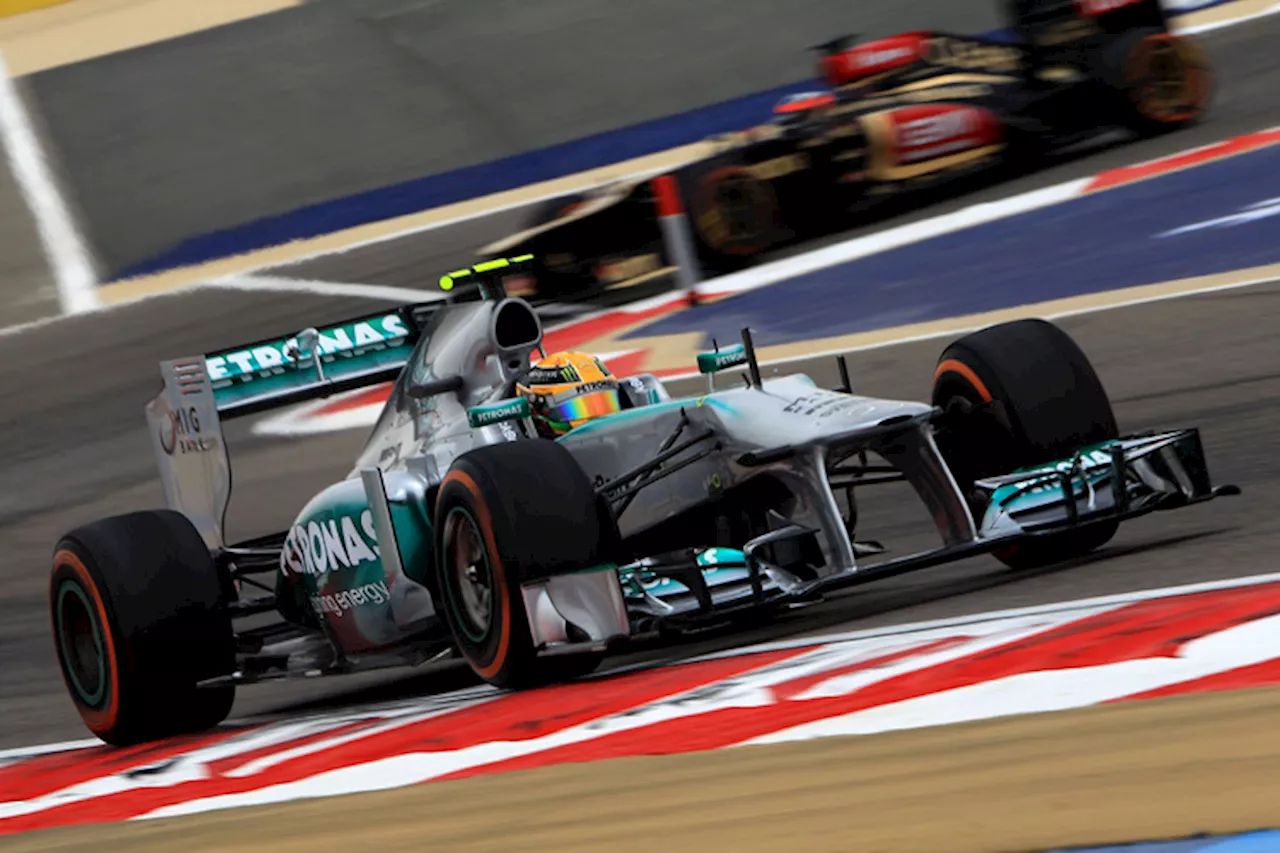 Hamilton und Rosberg: Stumpfer Silberpfeil?