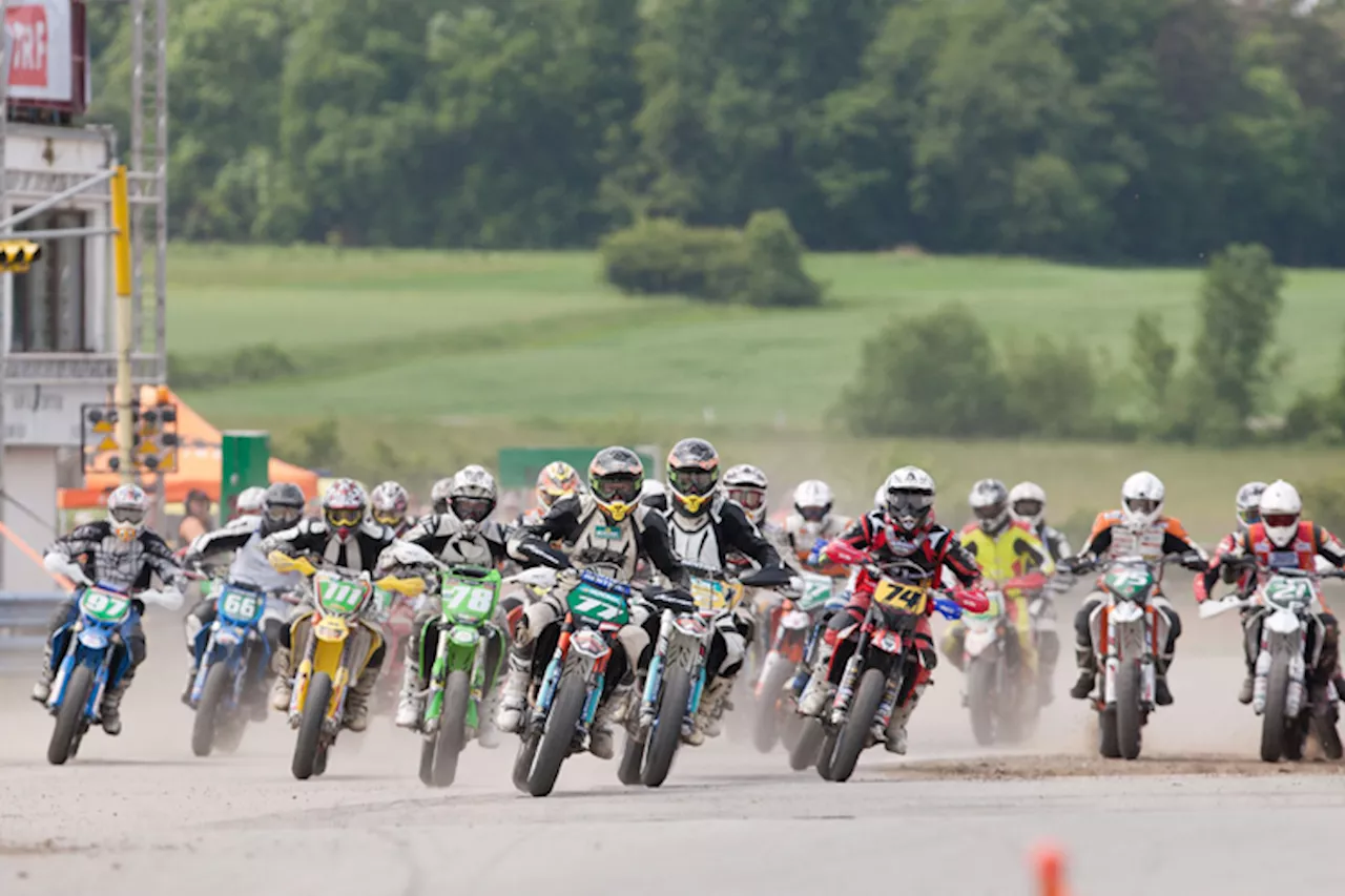 Supermoto Intercup Fuglau: Ein kurzes Gastspiel