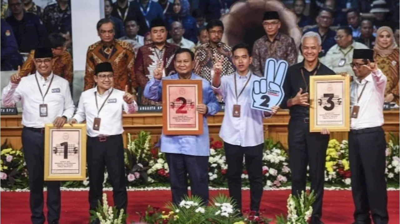 Prabowo-Gibran Gulung Anies-Cak Imin dan Ganjar-Mahfud di Bali, Ketua KPU RI: Bismillah Sah!