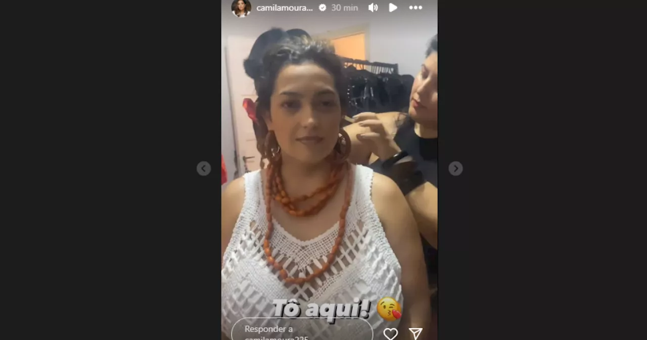 BBB24: ex de Lucas 'Buda, Camila Moura ironiza ausência em vídeo do Anjo: 'Tô aqui'