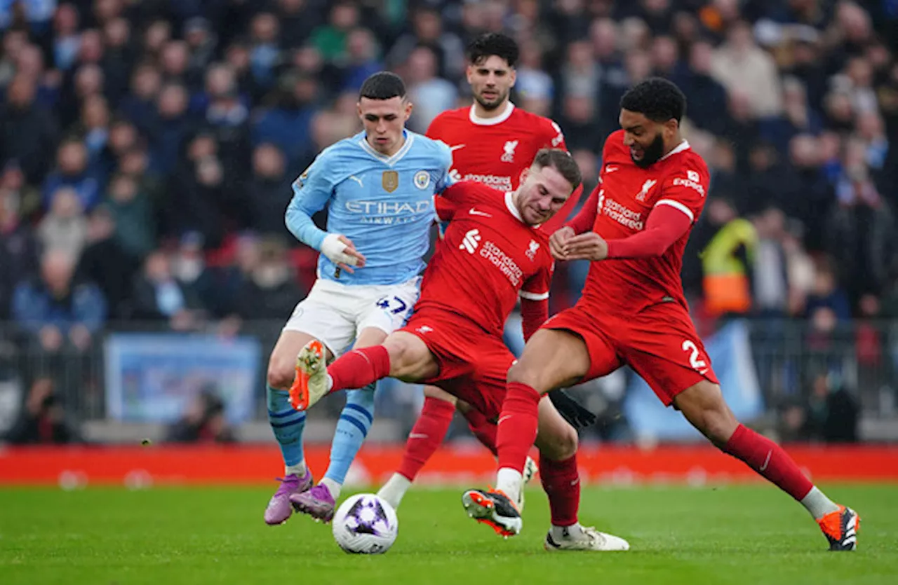 Title race remains in the balance as Man City hold Liverpool