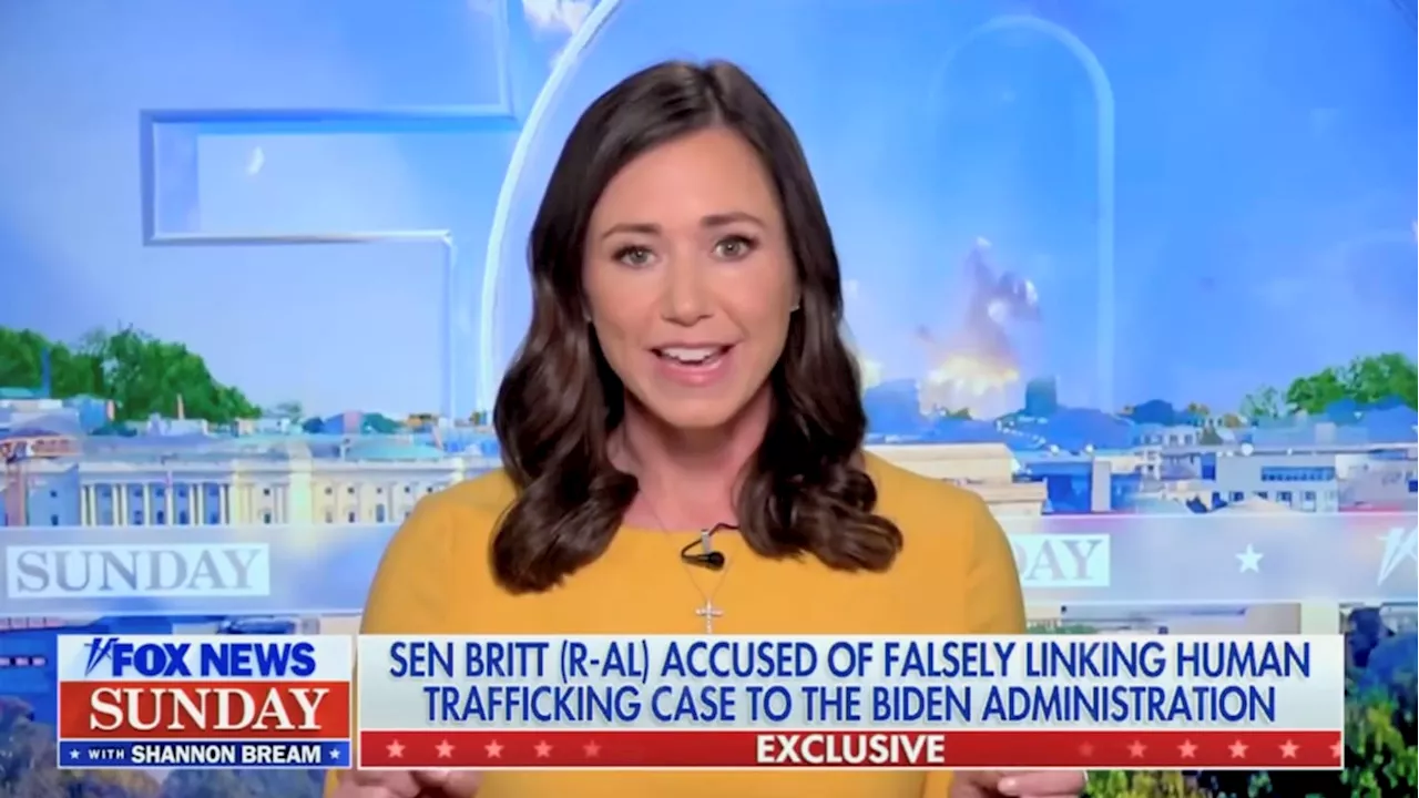 Fox News Confronts Katie Britt on Falsely Connecting Biden to Sex-Trafficking Story