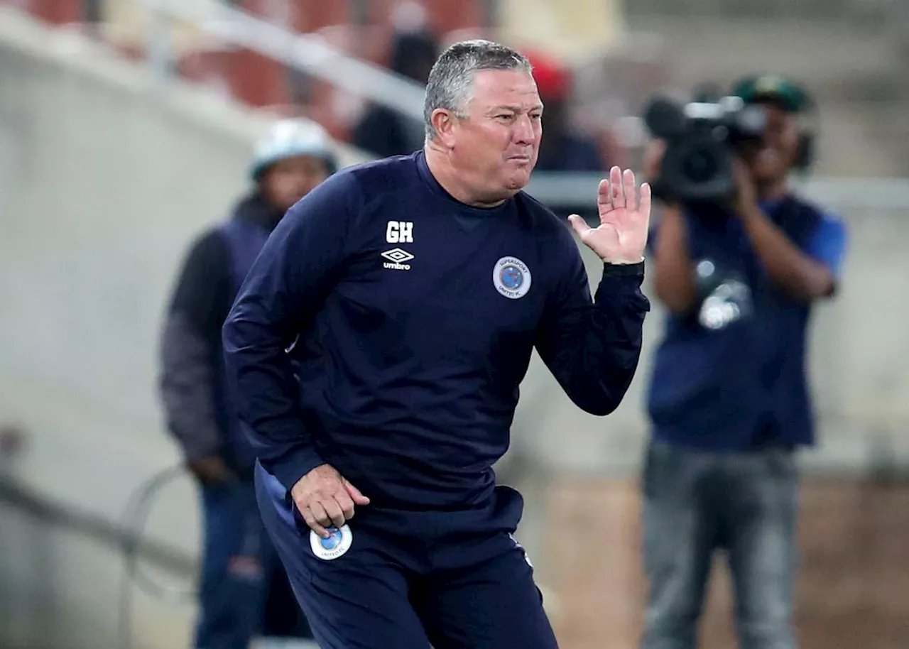 ‘We draw, draw, draw’ – SuperSport coach Hunt