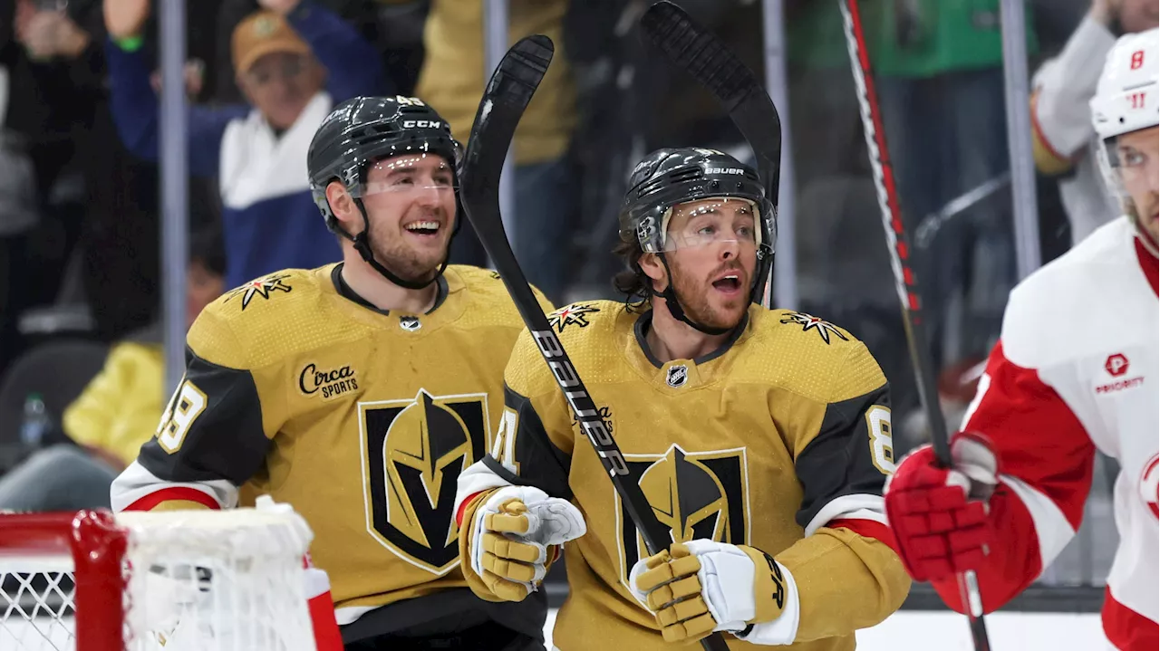 Marchessault's hat trick lifts Golden Knights to win over Red Wings