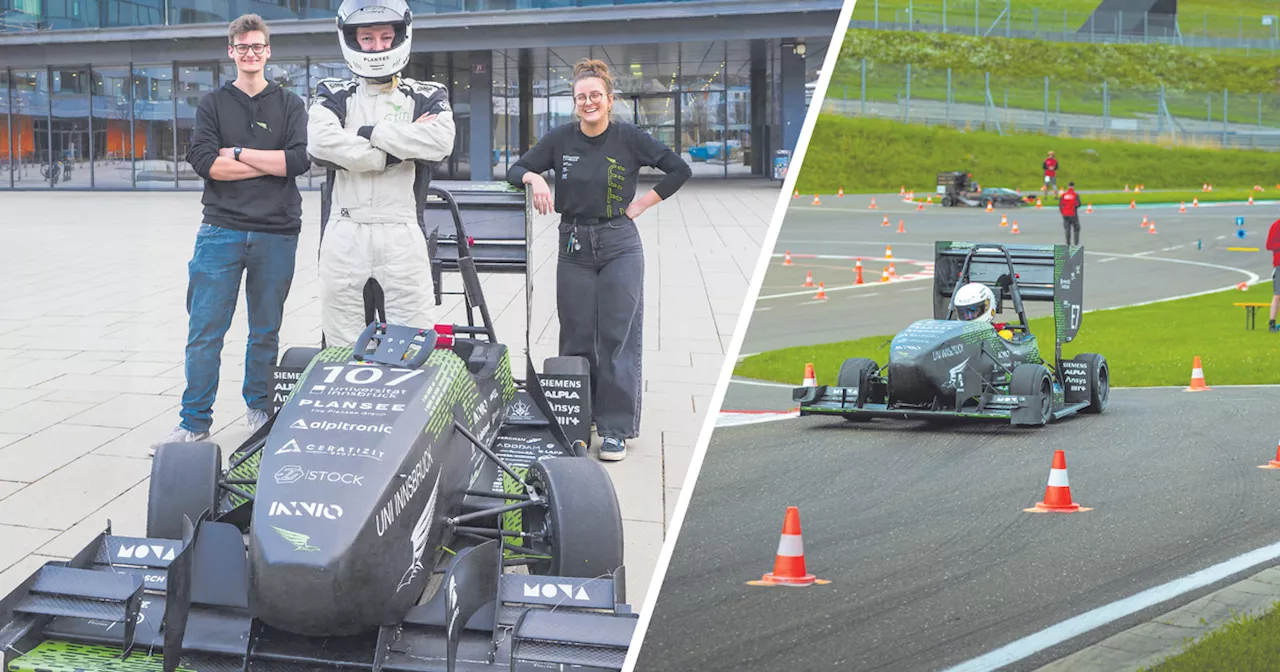 Tiroler Studierende bauen Elektro-Rennwagen: Mit dem neuen Boliden auf die Pole-Position