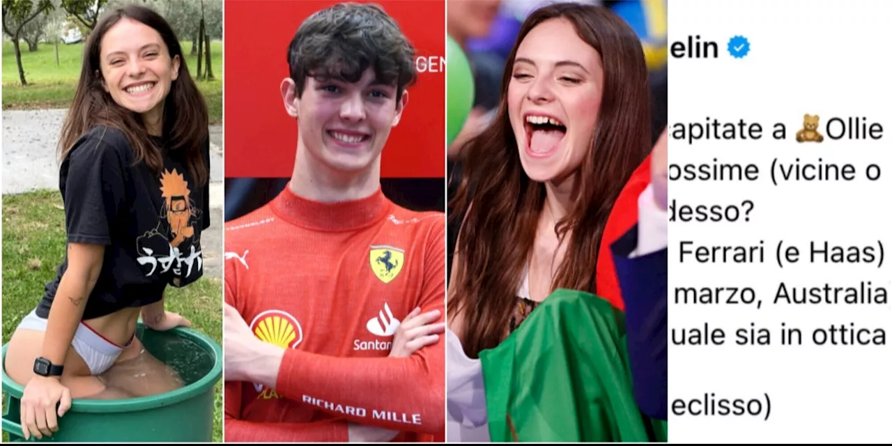 Francesca Michielin ama la F1: domande ai fan Ferrari sul 'cucciolo' Bearman