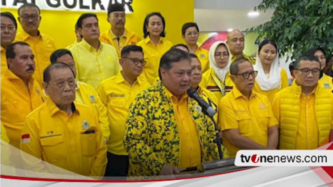 Airlangga Hartarto Sebut Joko Widodo dan Golkar Memang Sudah Rapat