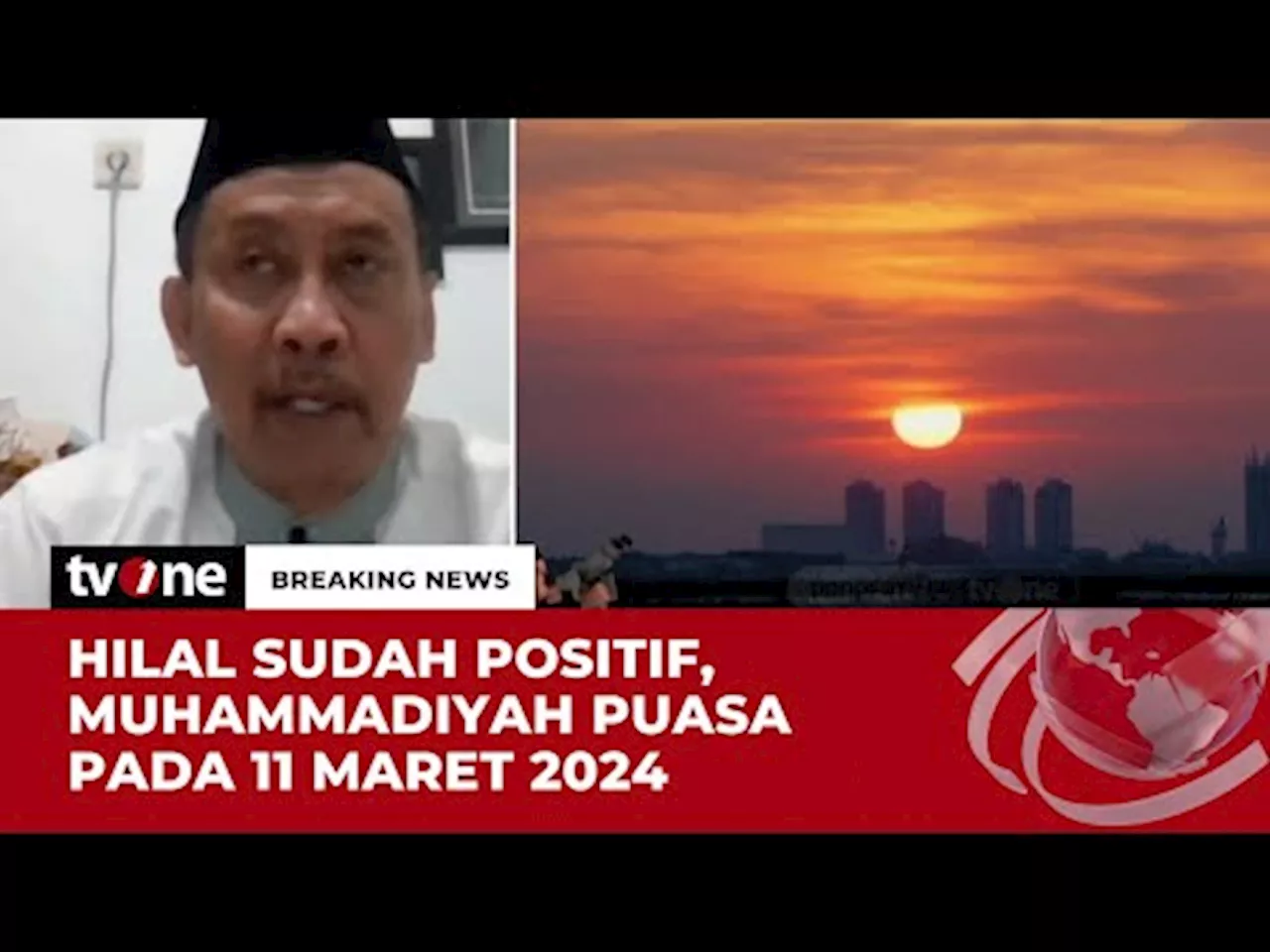 Muhammadiyah Tetapkan Awal Ramadan Senin Besok 11 Maret 2024