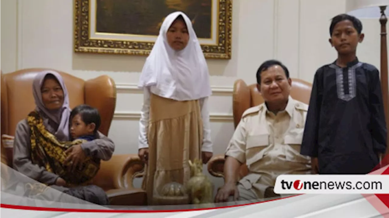 Prabowo Beri Hadiah Dua Bocah Korban Bully, Siapkan Rumah Sekaligus Lahan untuk Ternak Bebek untuk Keluarganya