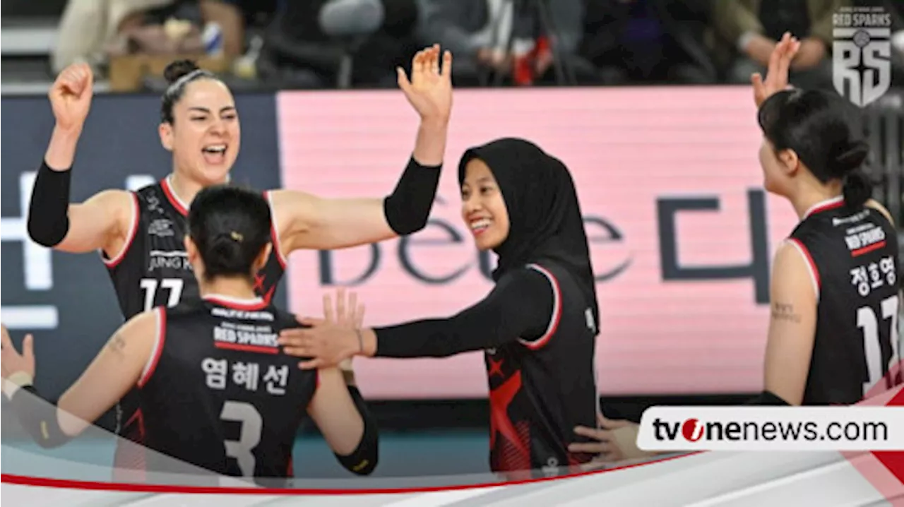 Red Sparks Lolos Playoff, Megawati Hangestri Diguyur Bonus, Jumlahnya Bikin Makin Betah Main di Korea 