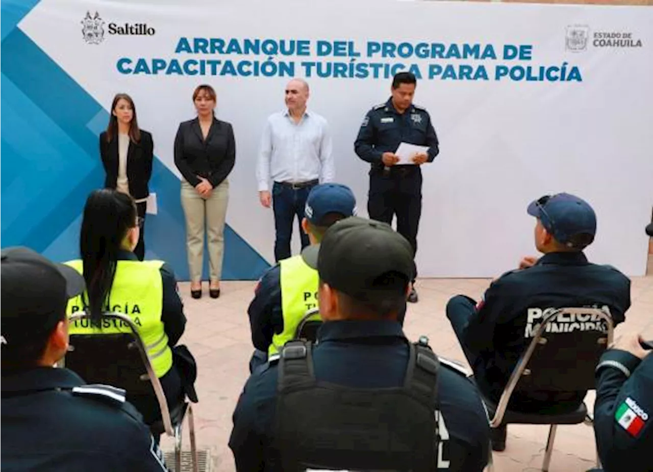 Se prepara Policía Turística de Saltillo para recibir a visitantes en Semana Santa