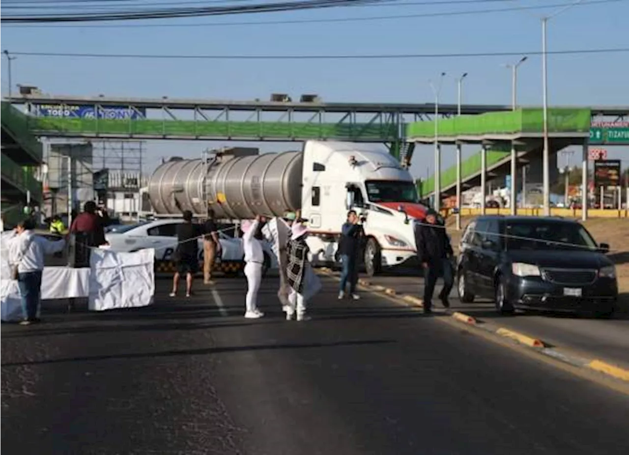 Termina protesta que bloqueaba carretera libre México-Pachuca: pedían mejora de servicios básicos