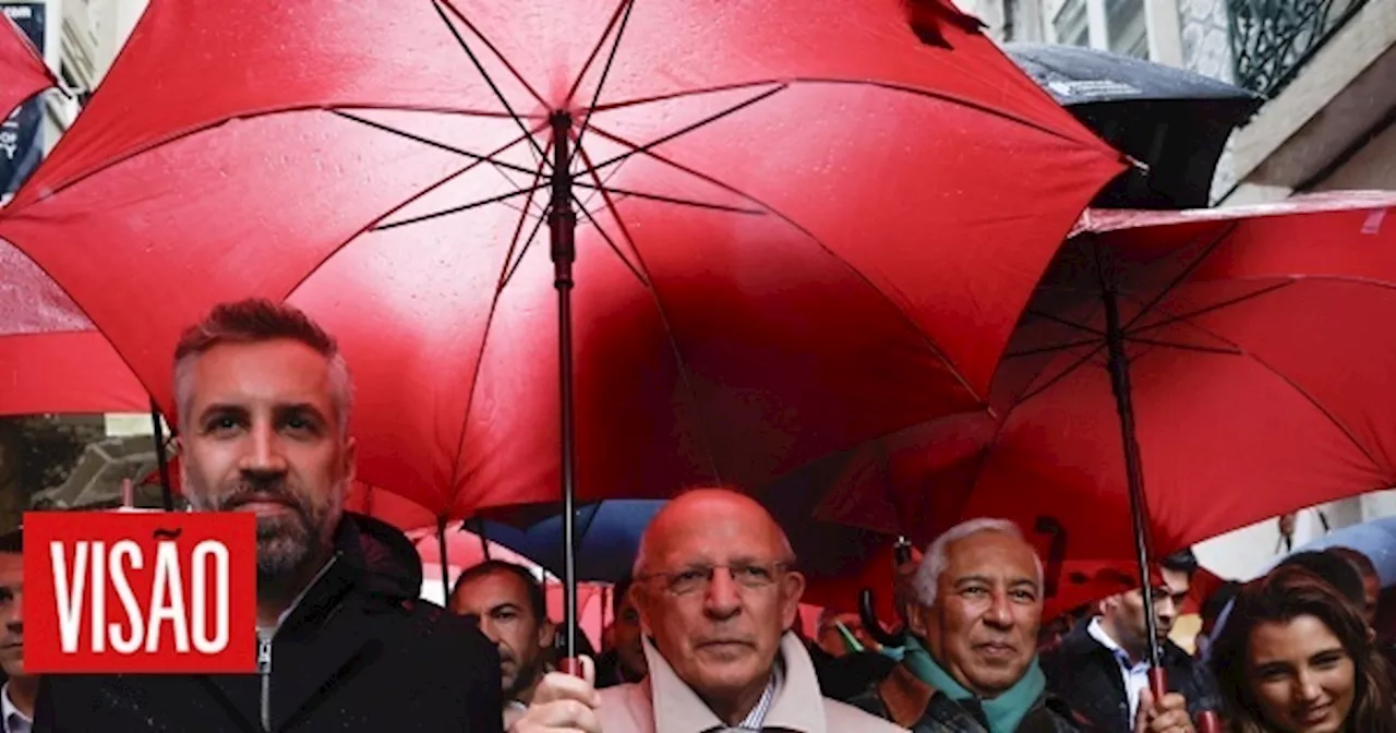 Augusto Santos Silva apelou ao voto e disse que chuva é amiga