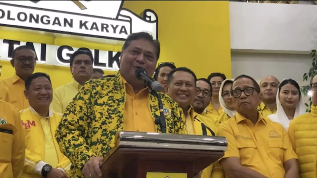 Airlangga Jawab Isu Jokowi Bakal Merapat ke Golkar