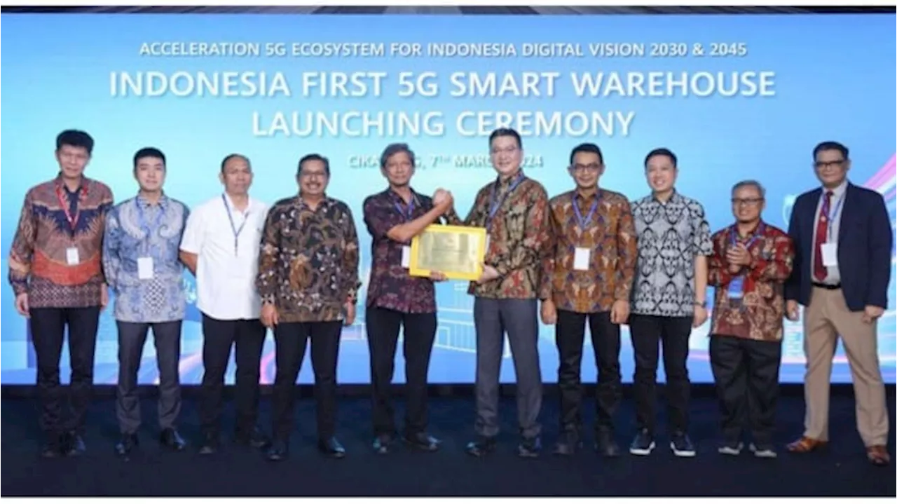 Gandeng Huawei, Telkomsel Resmikan 5G Smart Warehouse dan 5G Innovation Center di Indonesia