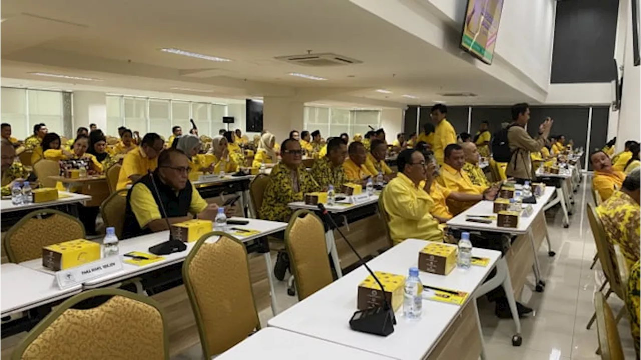 Golkar Gelar Rapat Evaluasi Hasil Pemilu 2024 Secara Tertutup