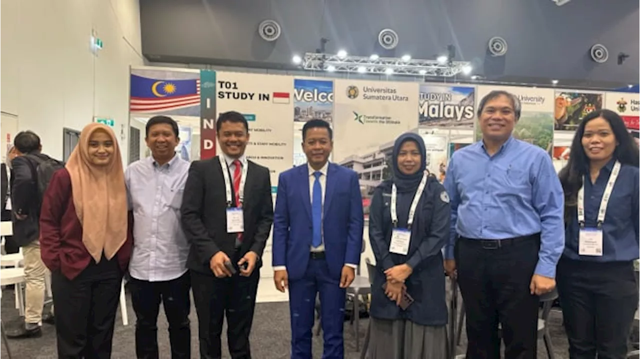 Ikuti Pameran APAIE di Australia, Mengenalkan USU di Kancah Pendidikan Internasional