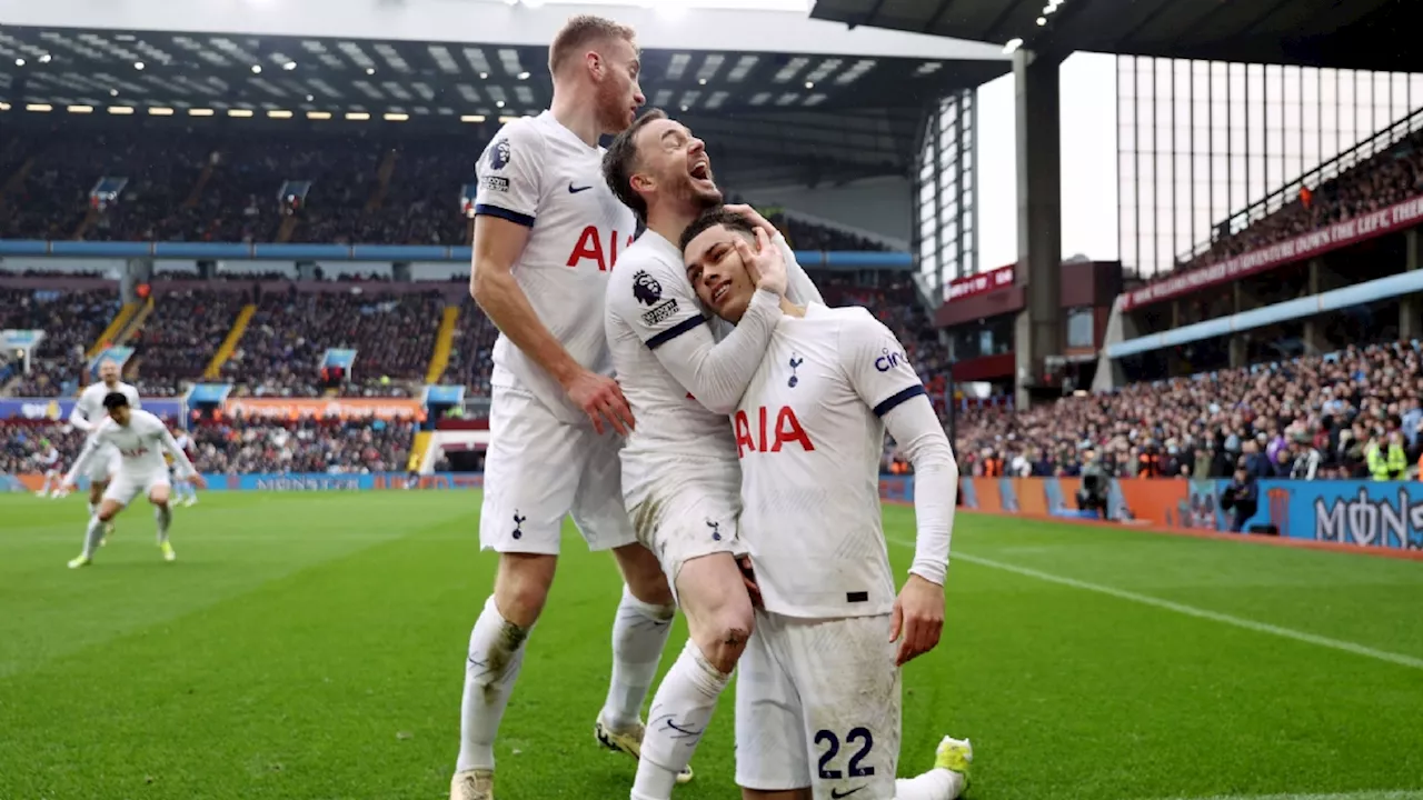 Tottenham moeiteloos langs Ajax-opponent Villa; uitvallen Van de Ven grote smet