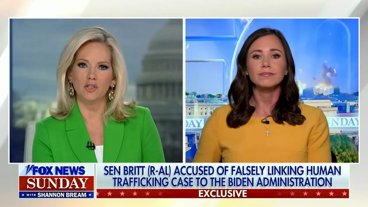 Britt defends use of graphic sex-trafficking story from 20 years ago to attack Biden