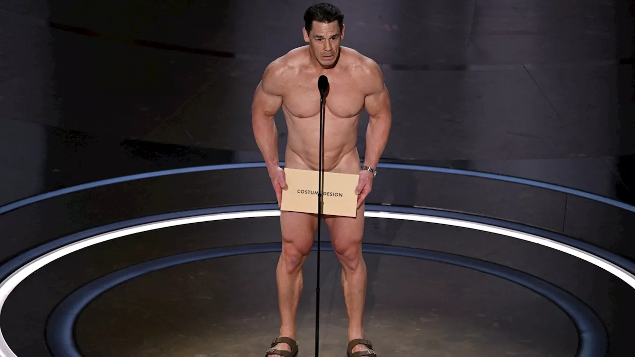 Oscars 2024: John Cena presents award (almost!) fully nude