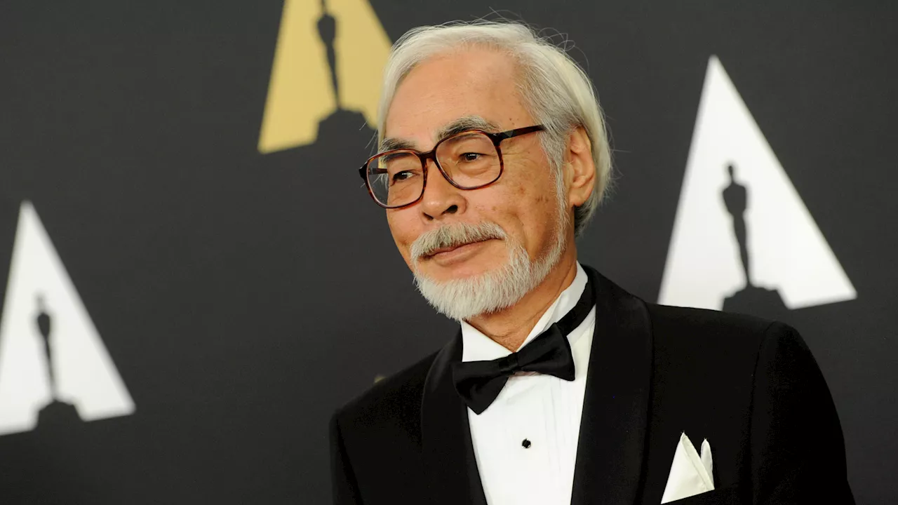 At 83, filmmaker Hayao Miyazaki earns historic Oscar for 'The Boy and the Heron'