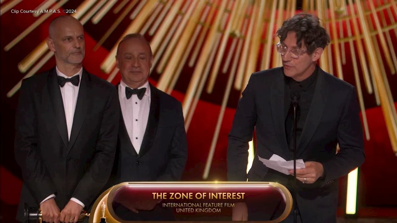 'The Zone of Interest' wins Oscar award for best international film