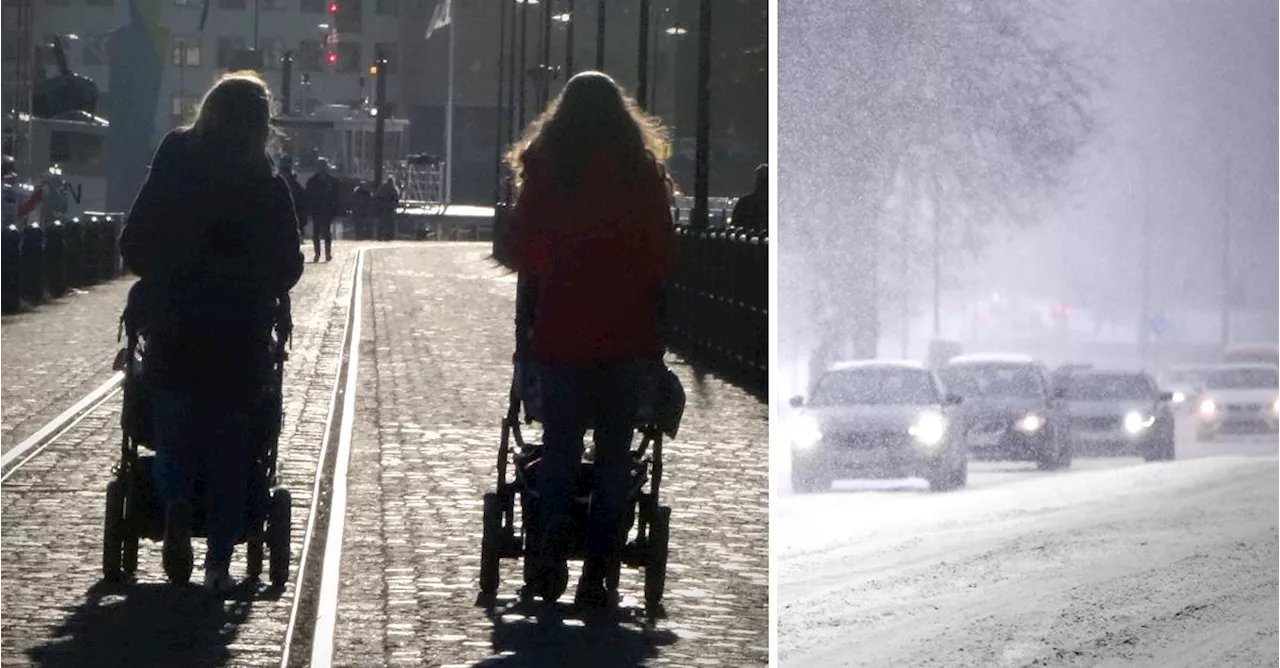 Efter solsken kommer regn – dubbla lågtryck på väg in under veckan