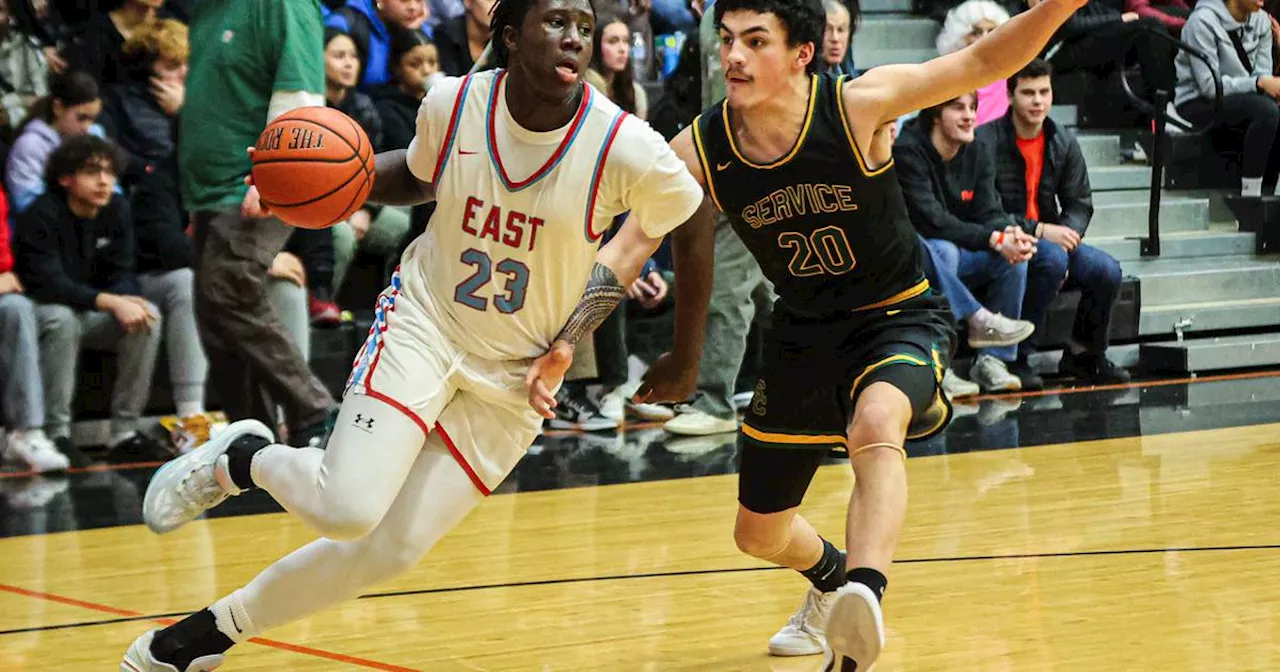 Bettye Davis East Anchorage boys basketball roll Service to claim fifth region title in six years