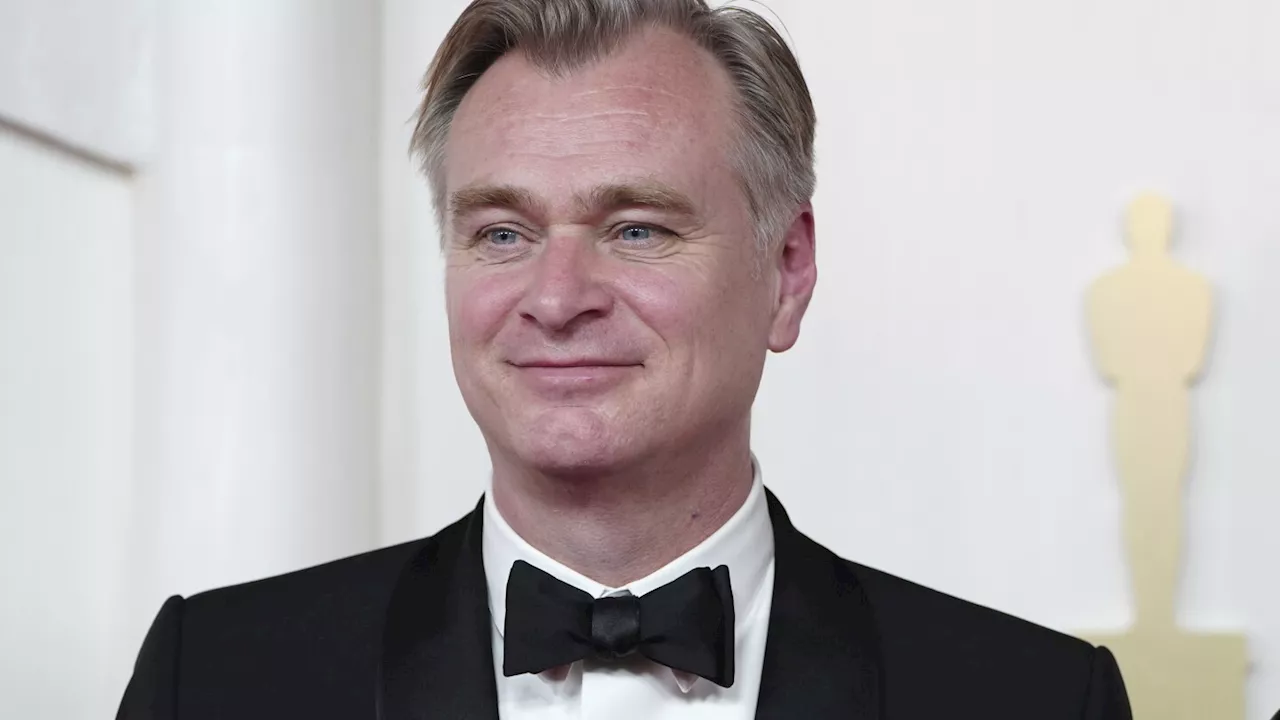 Christopher Nolan wins best director Oscar for 'Oppenheimer'