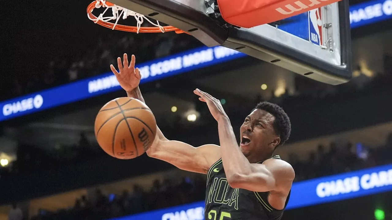 Pelicans finish perfect road trip as Trey Murphy III and Zion Williamson lead 116-103 win over Hawks