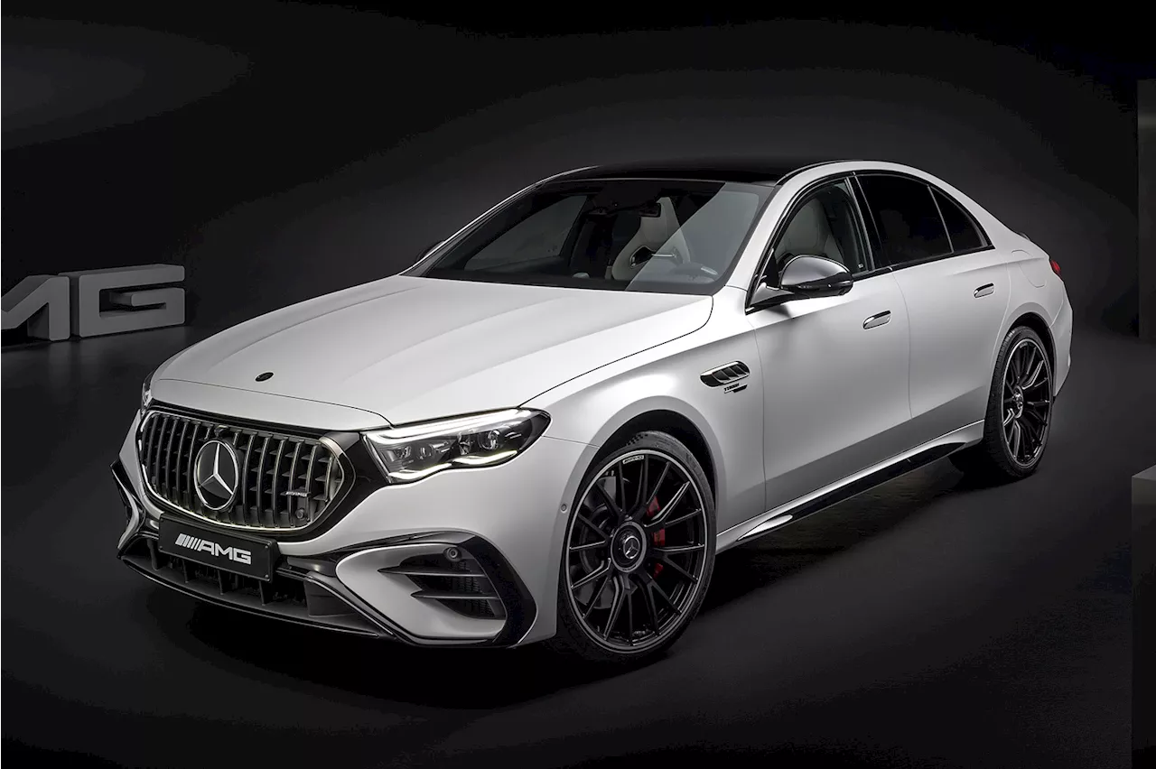 Mercedes-AMG E 53 Revived as Hot Plug-In Hybrid with Aggressive New Look