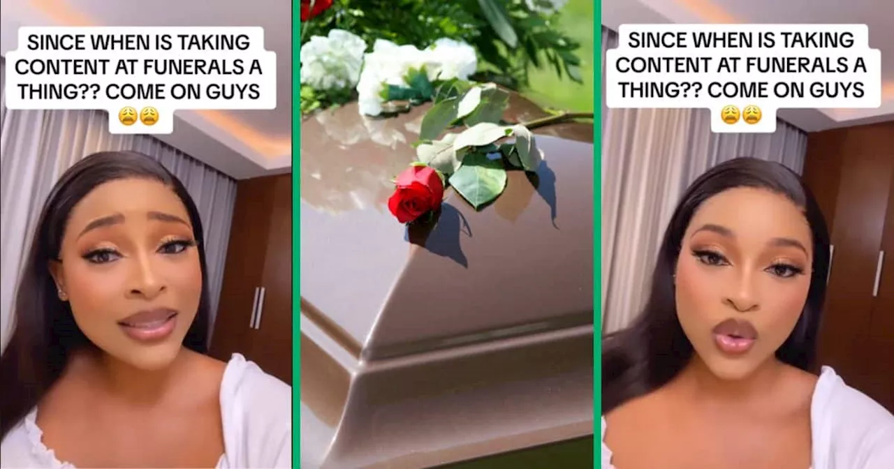 'Come on Guys': South African Woman Calls Out People for Taking Content at Funerals in TikTok Video