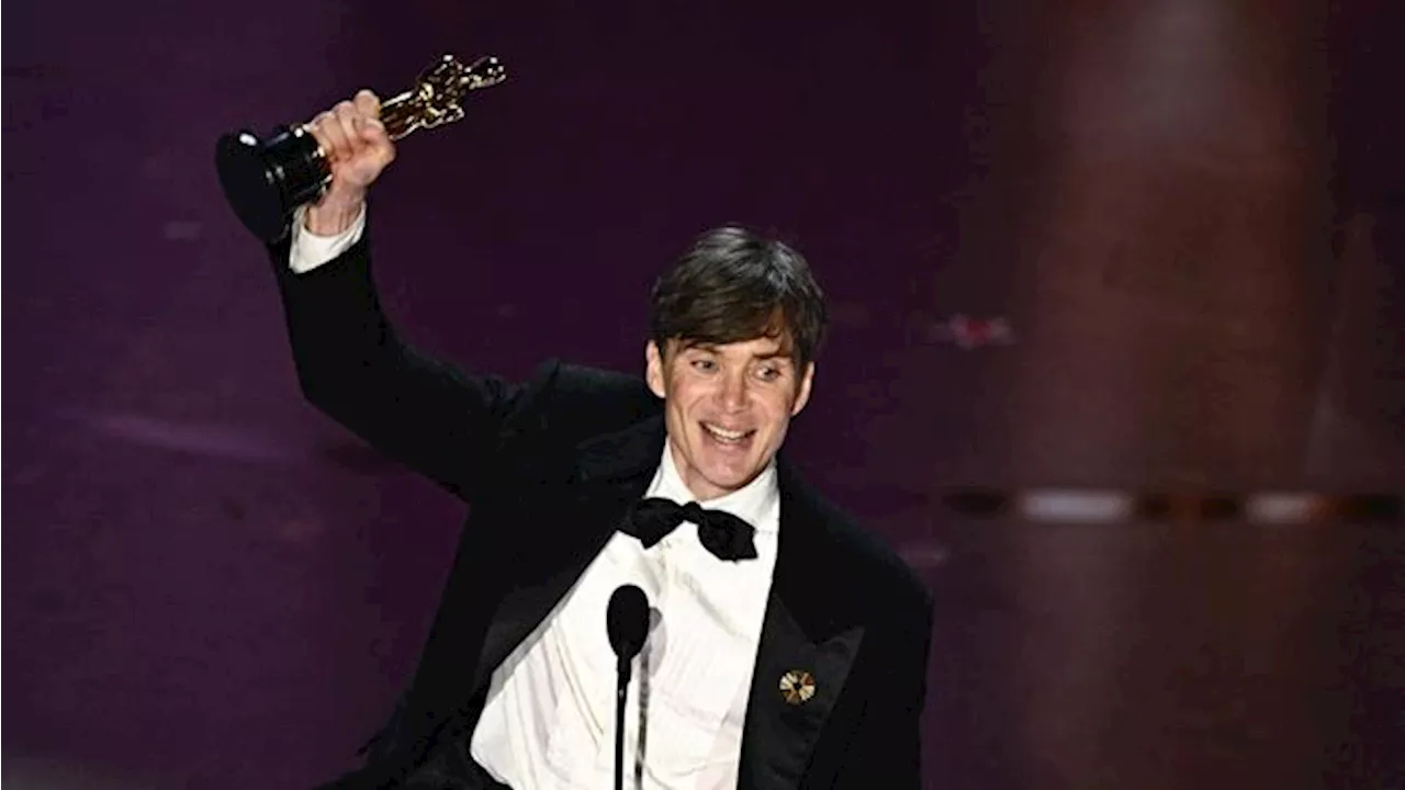 Cillian Murphy Perdana Menang Best Actor di Piala Oscar 2024