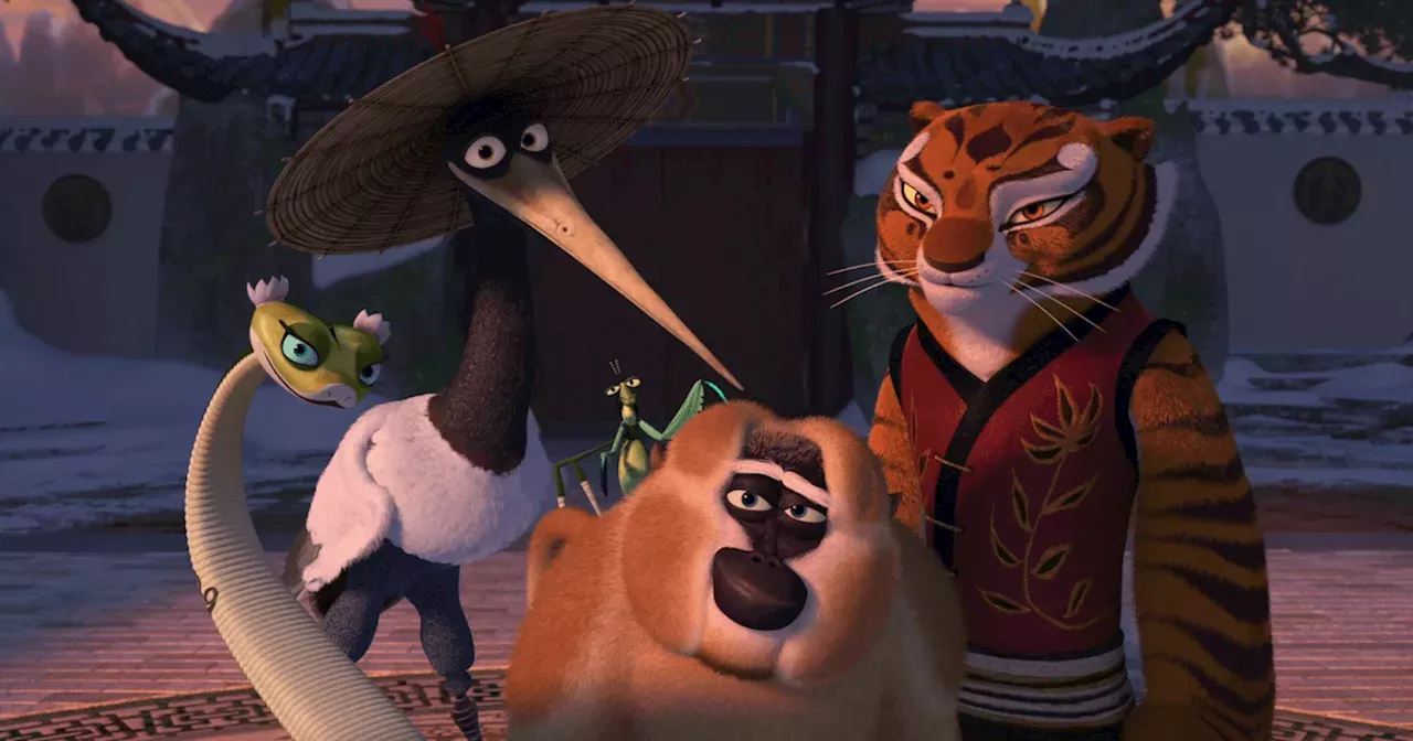 The Furious Five's Brief Cameo in Kung Fu Panda 4 | Entertainment