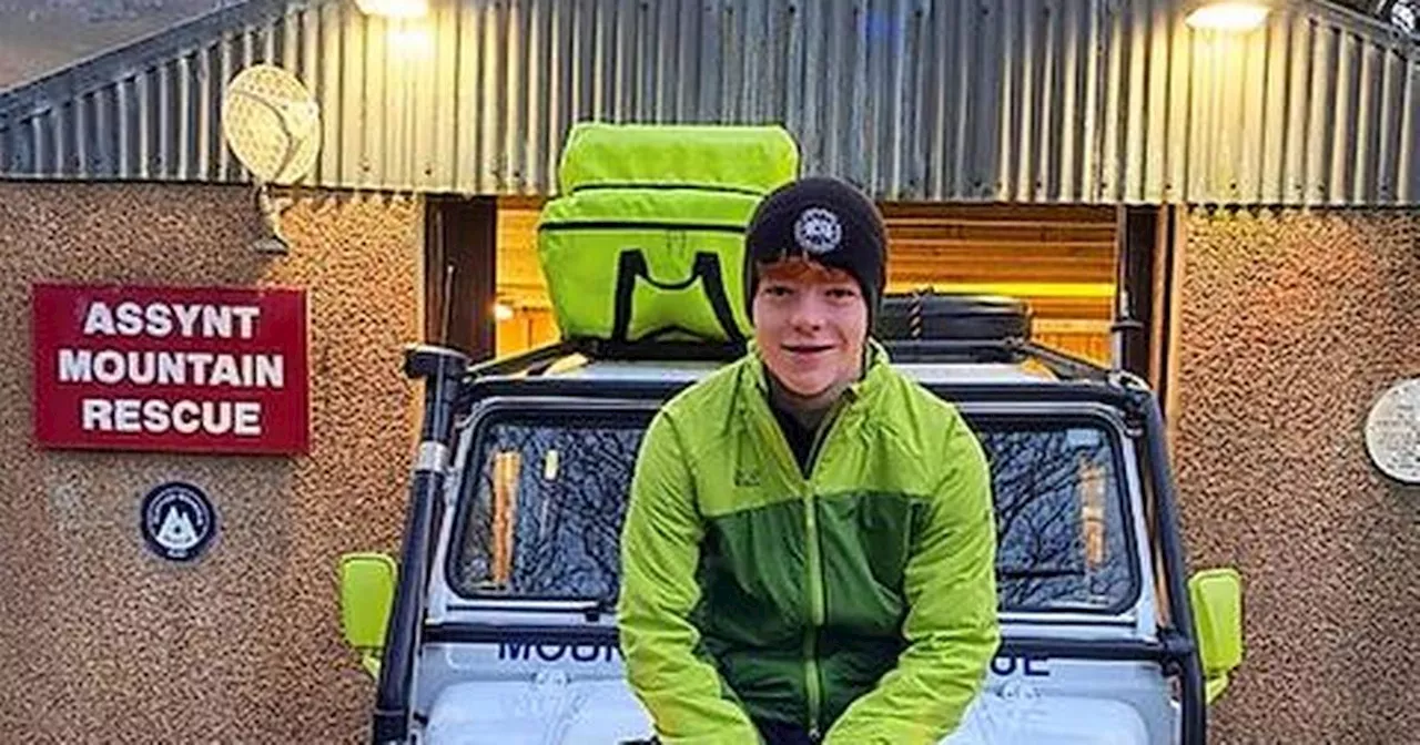 Schoolboy becomes one of the youngest mountain rescuers in Scotland