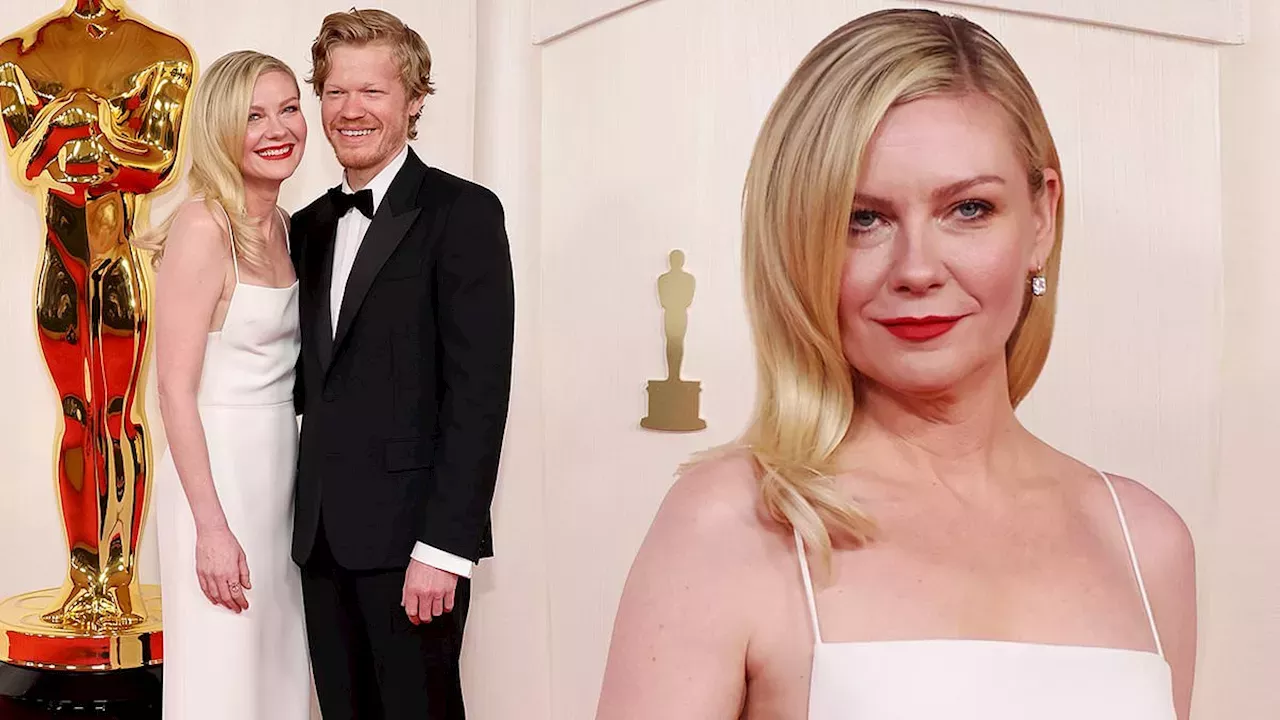 Oscars 2024 Kirsten Dunst stuns with Jesse Plemons