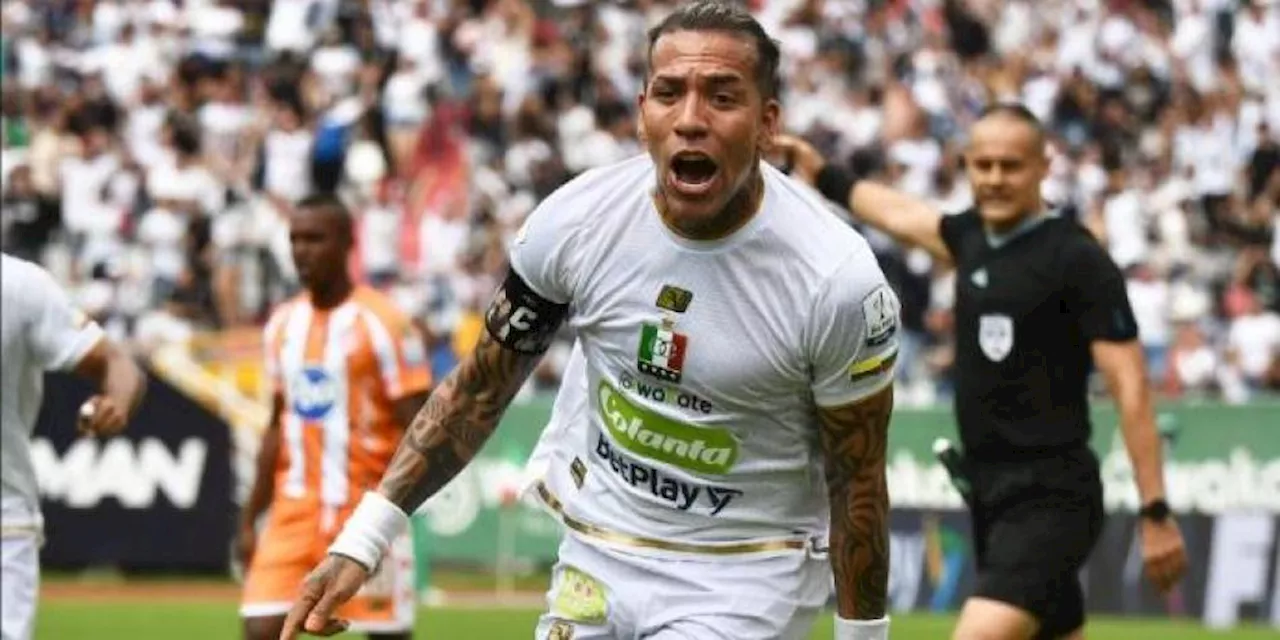 Dayro Moreno iguala el récord de Galván Rey como máximo goleador del FPC