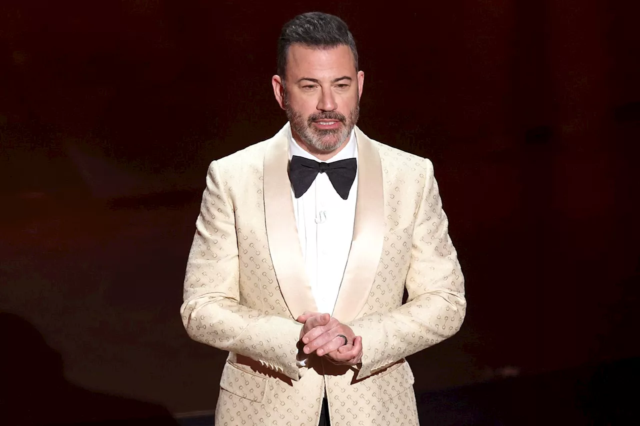 Yes, that was a real message from Donald Trump that Jimmy Kimmel read during Oscars ceremony