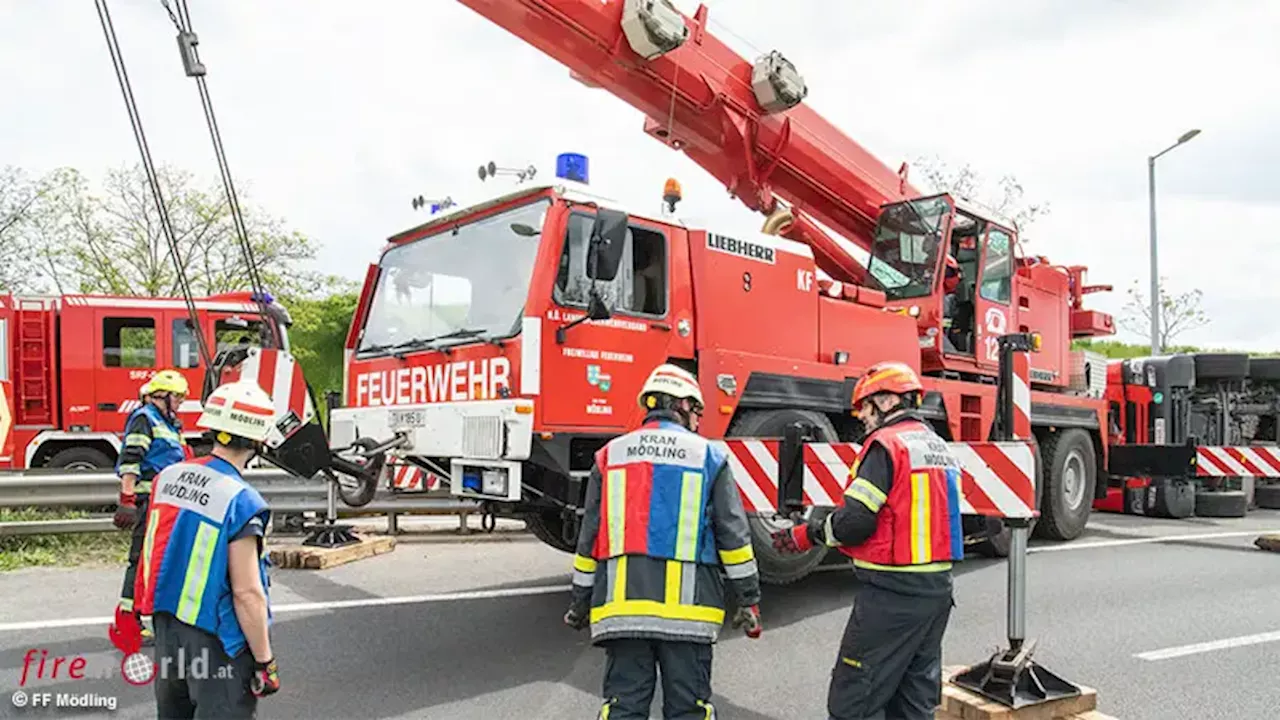 Nö: Freiwillige Feuerwehr Mödling rückte im Jahr 2023 567 Mal zu teilweise prägenden Einsätzen aus