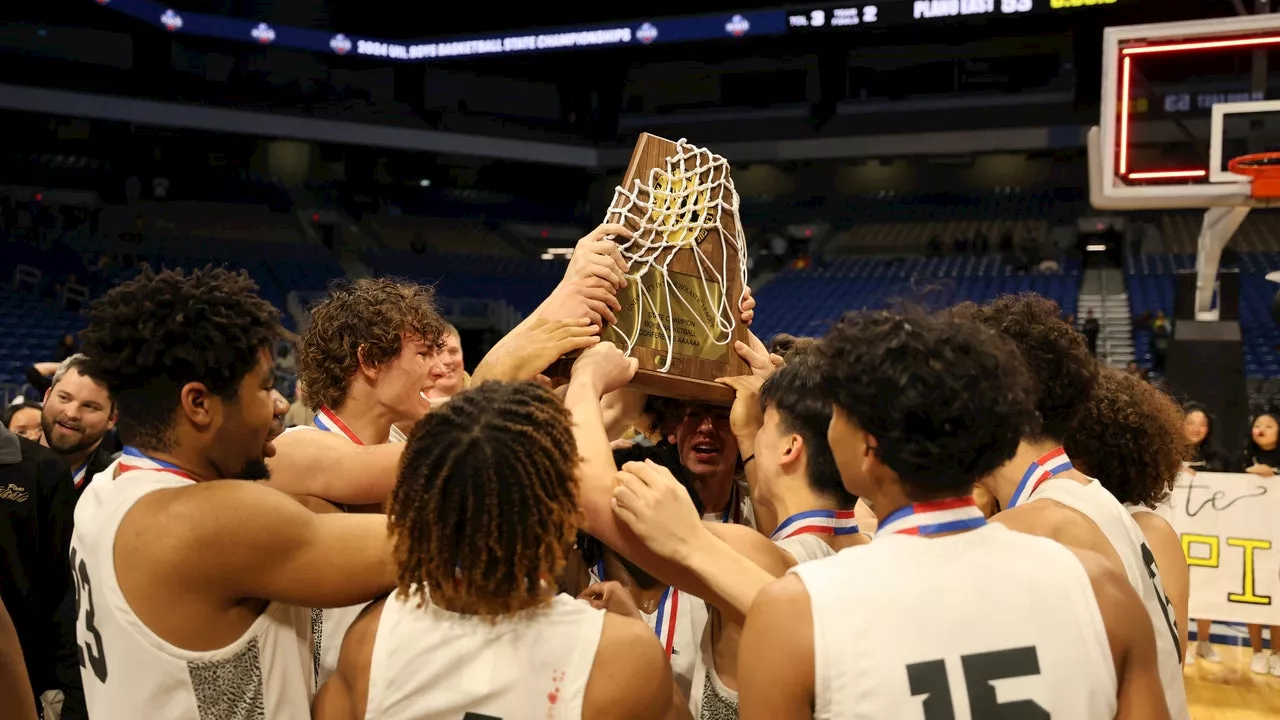 Plano East finishes off undefeated season with basketball state title