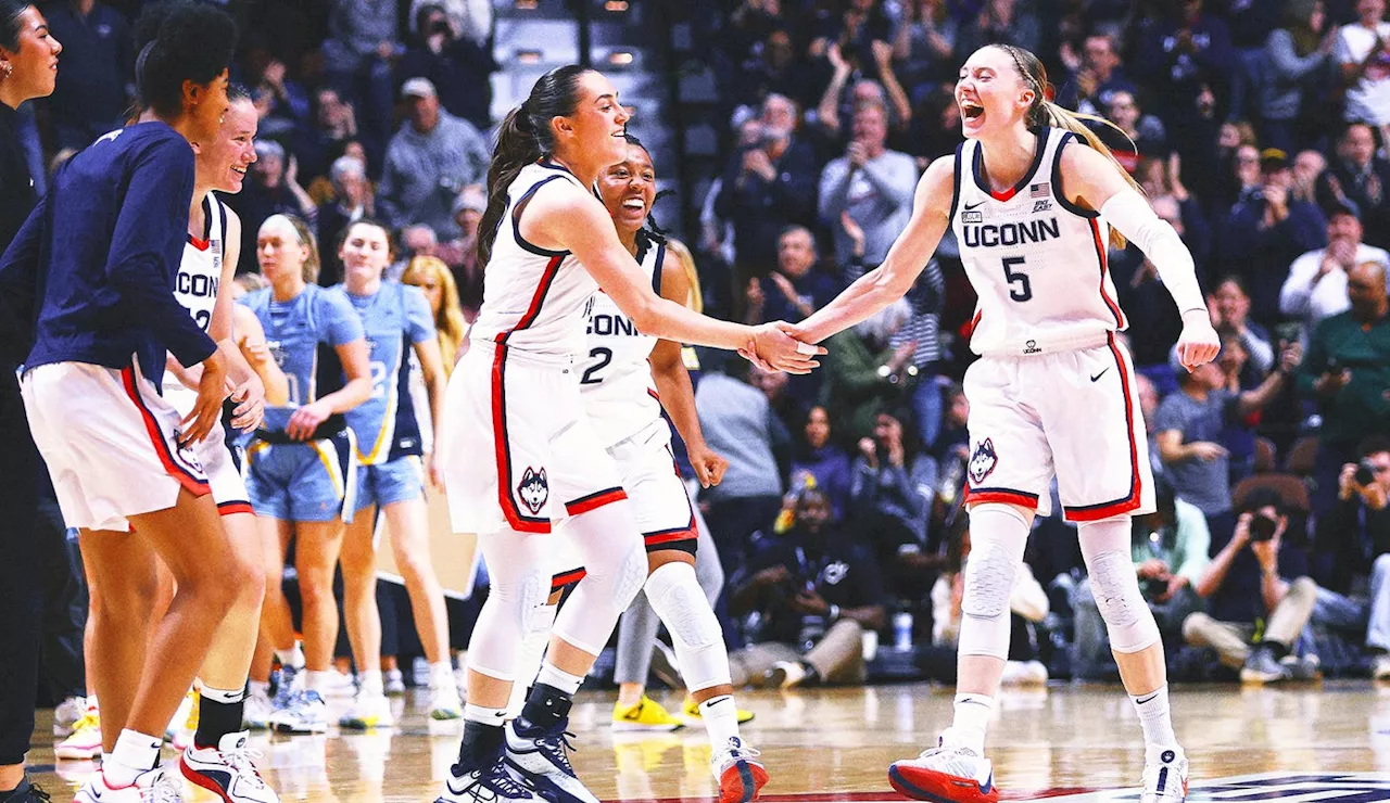 Paige Bueckers, UConn beat Marquette in Big East semifinals, 58-29