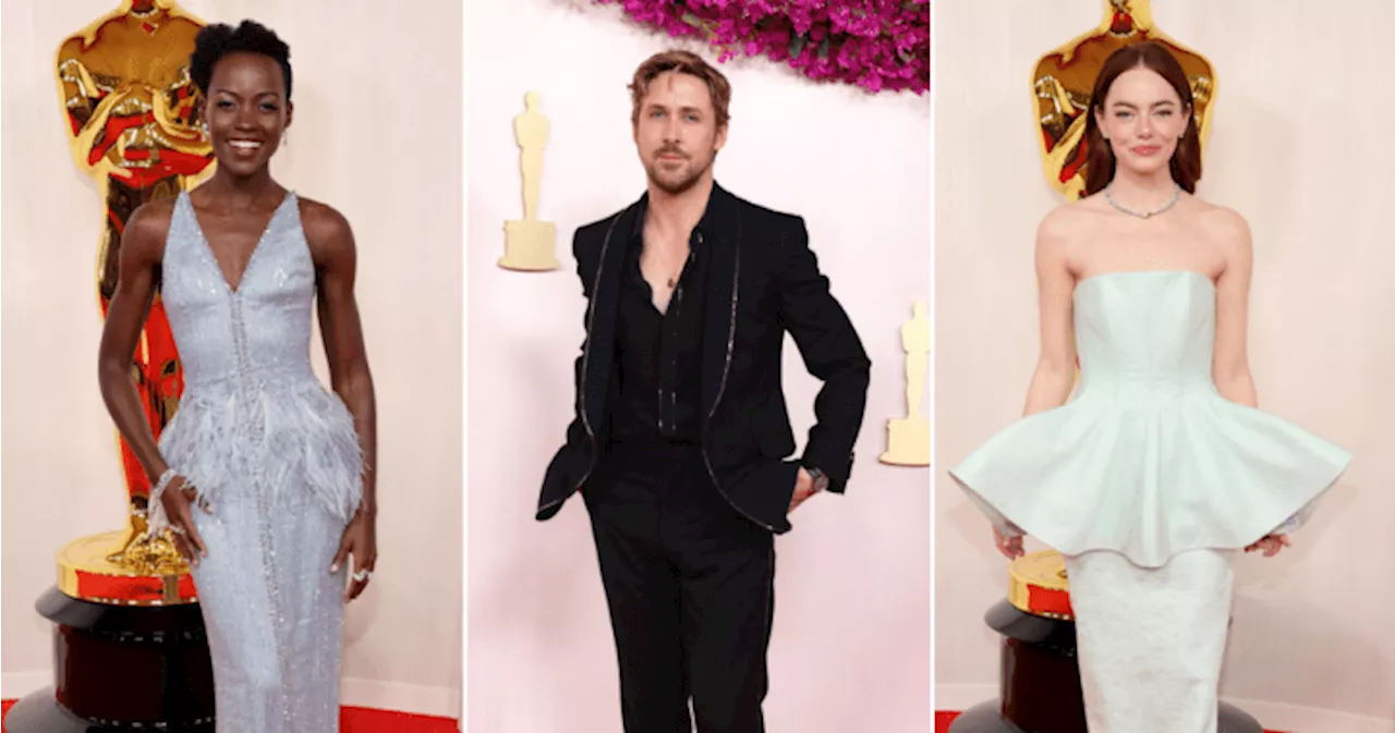 Stars Embrace Old Hollywood Style at Oscars Red Carpet