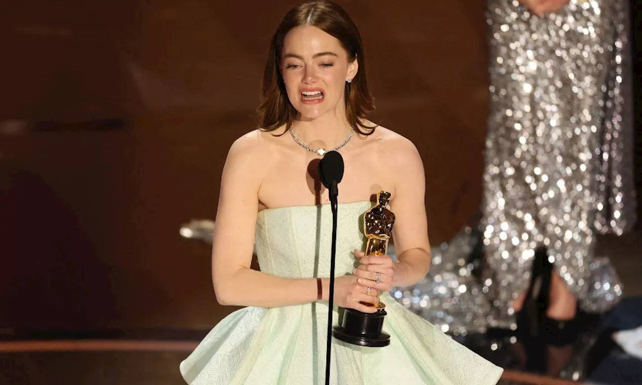 Emma Stone wins second career Oscar for 'Poor Things'