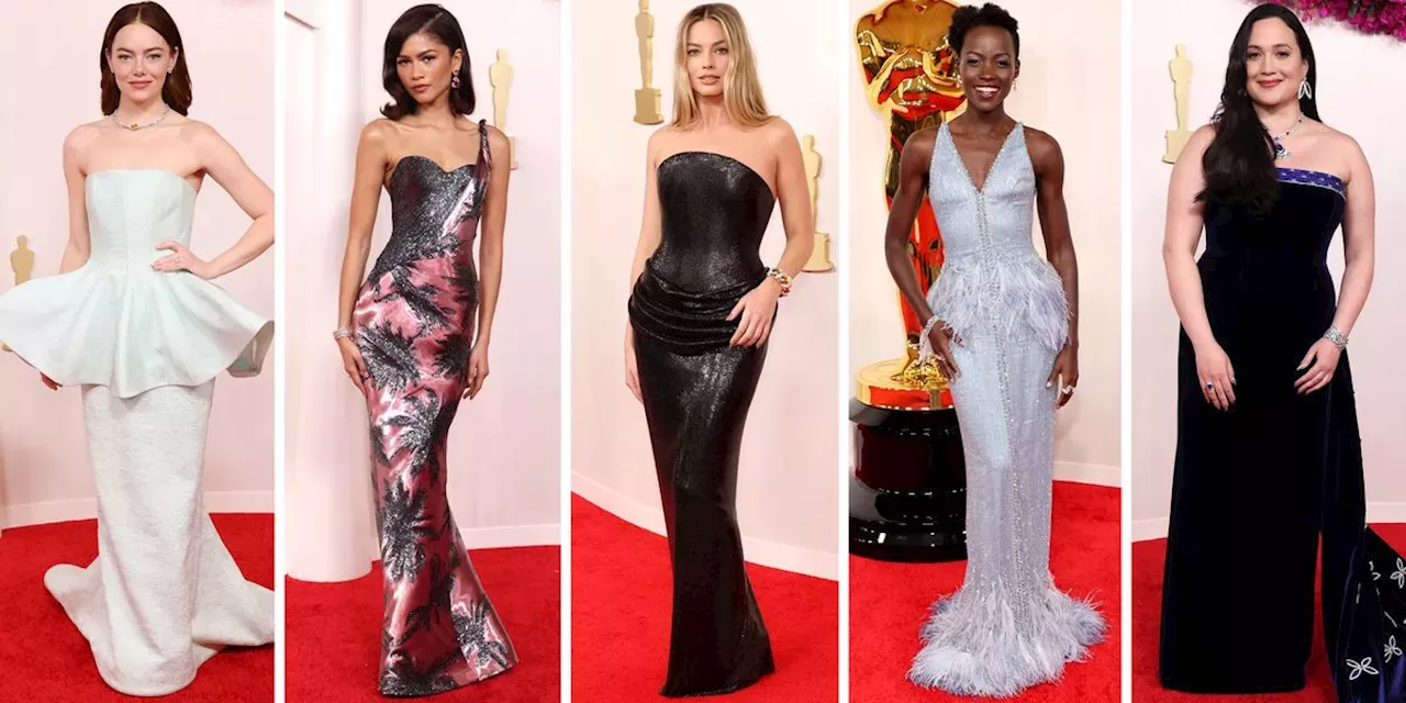 All the Celebrity Red Carpet Looks from the 2024 Oscars