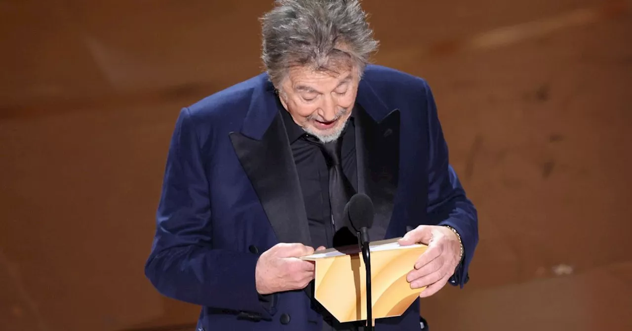 Oscars 2024: Al Pacino's Chaotic Slip-Up During Best Picture Award Is Honestly Amazing